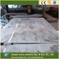 High-grade mountain vein white marble wall panel